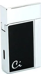 Caseti Soleil Lighter Sort/Krom