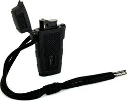 Xikar Stratosphere Stor Højde Turbo Flamme Lighter Sort