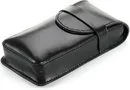Buffalo læder Cigar holder for 3 Cigars sort