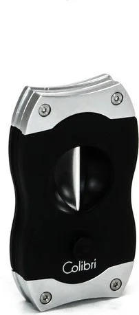 Colibri V-Cut Cigar Klipper sort/krom