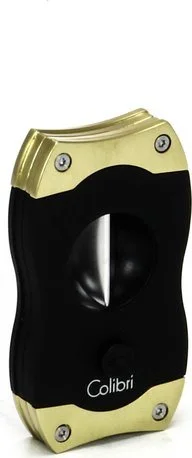 Colibri V-Cut Cigar Klipper sort/guld