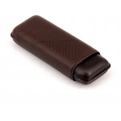 Davidoff Cigaretui XL-2 Brunt læder 'Blad'