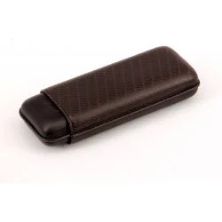 Davidoff Cigaretui XL-2 Brunt læder 'Enjoy'