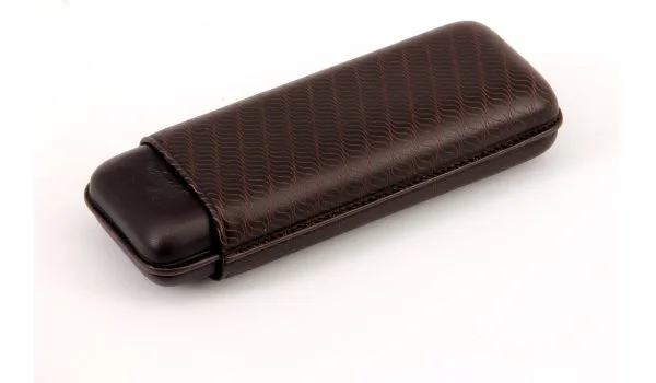Davidoff Cigaretui XL-2 Brunt læder 'Enjoy'