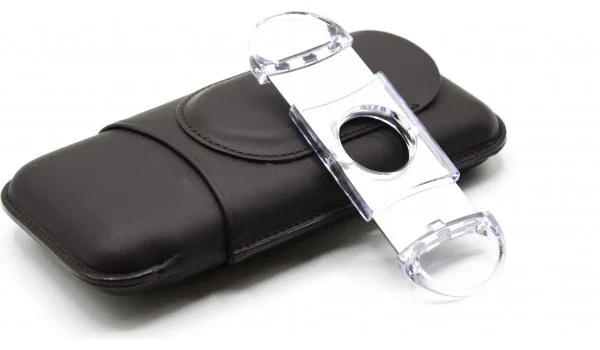 Martin Wess Dante Læder Cigar Holder for 3 Robustos