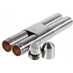 adorini Double Cigar Høj Kvalitet Stål Satin Finish/Cedar