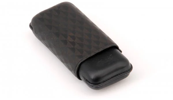 Davidoff cigaretui R-2 læder sort 2