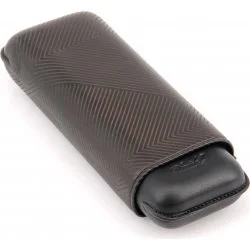 Davidoff cigaretui XL-2 læder sort blad