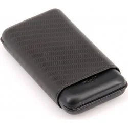 Davidoff cigaretui XL-3 læder sort nyd