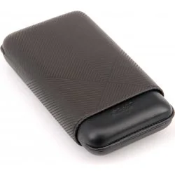 Davidoff cigaretui XL-3 læder sort blad