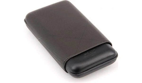 Davidoff cigaretui XL-3 læder sort blad