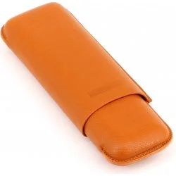 Martin Wess læderetui Double Toro Giant Orange