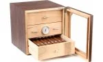 adorini Humidor Chianti M Deluxe Skuffer i valnøddetræ med træfront