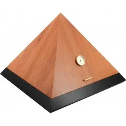 adorini Humidor Pyramid Deluxe L Bi-Color Cedro Sort