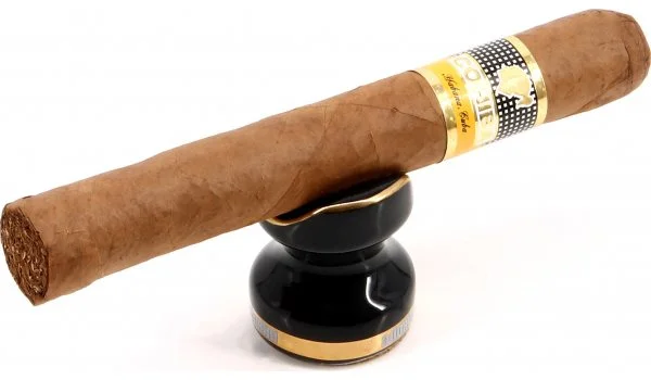 adorini Cigarstativ i keramik Sort Guld