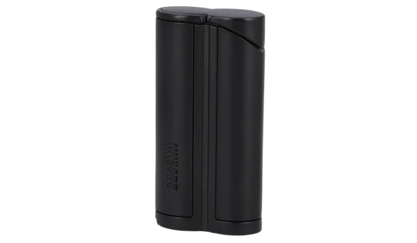 adorini Single Jet Curve Lighter Mat Sort inkl. cigarstik