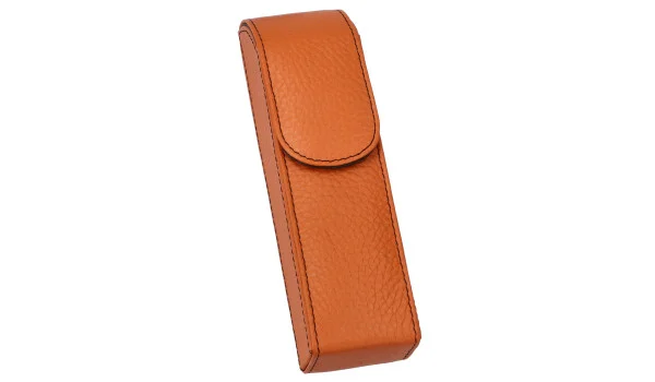 adorini lommecigaretui orange med sort garn