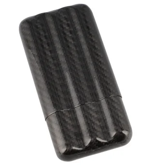 Kulfiber cigar etui til 3 cigarer