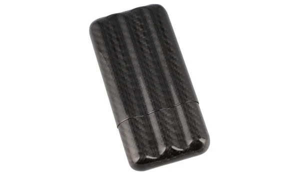 Kulfiber cigar etui til 3 cigarer