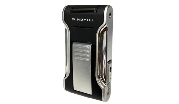 Kantana by Windmill Jetflamme Lighter sort/sølv