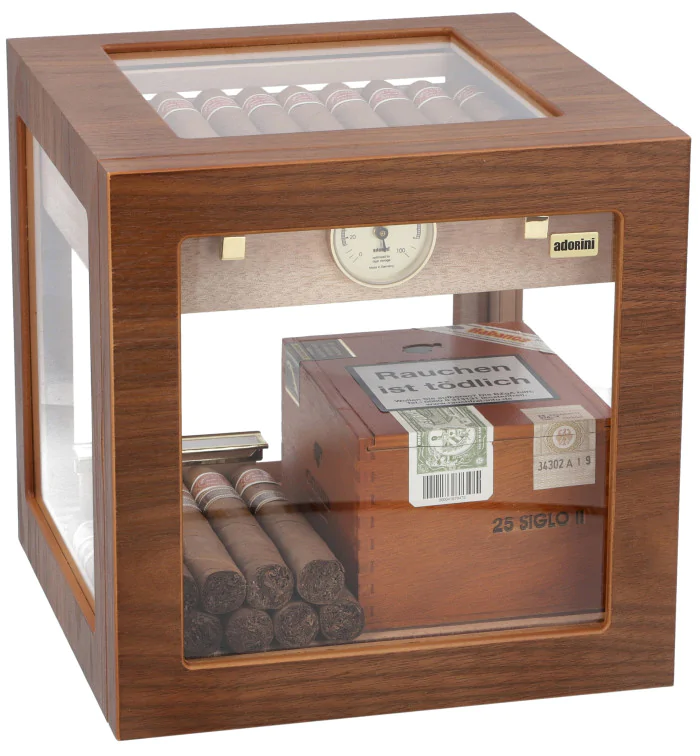 adorini Cube Deluxe Humidor Valnød foto 4