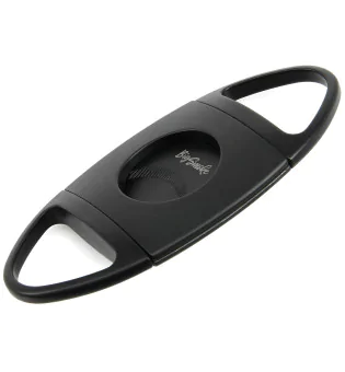 BigSmoke Cutter helt sort, savtakkede sorte knive