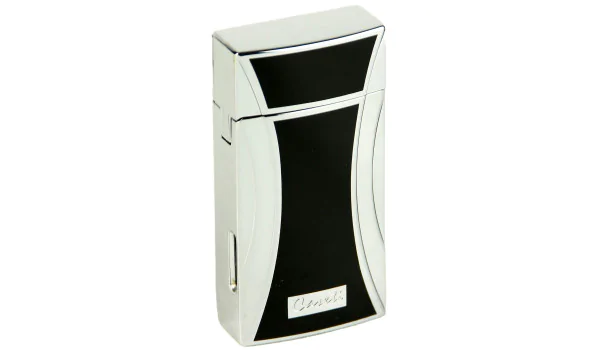 Caseti Chamonix Jet Lighter Krom Sort foto 2