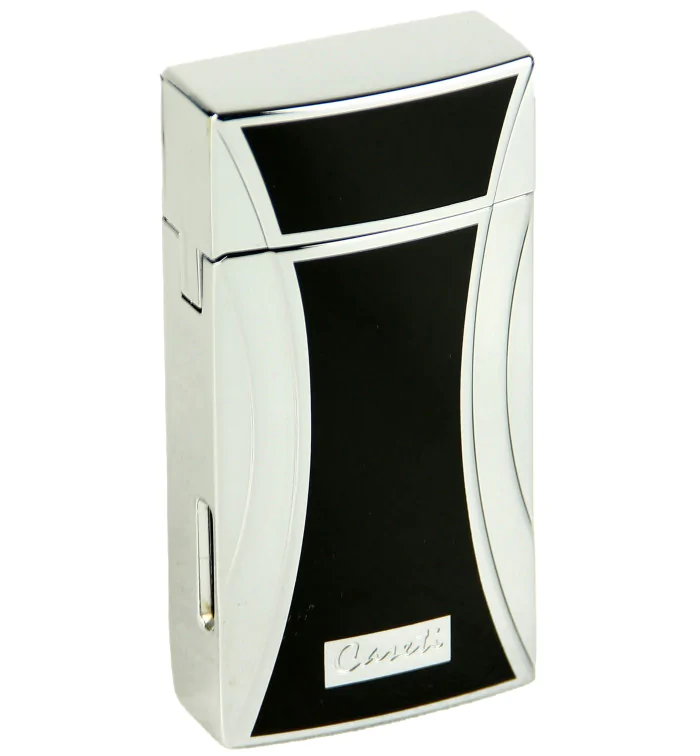 Caseti Chamonix Jet Lighter Krom Sort foto 2