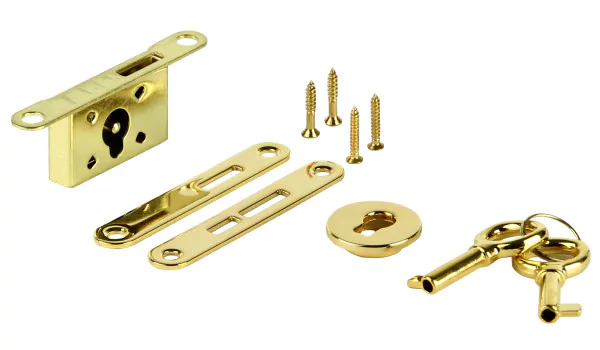 Humidor Swing bolt Lock Standard sæt guld