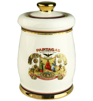 Partagas porcelænkrukke