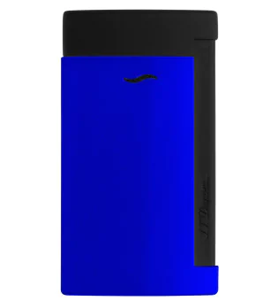 S.T. Dupont slank 7 Lighter Fluo blå 027771