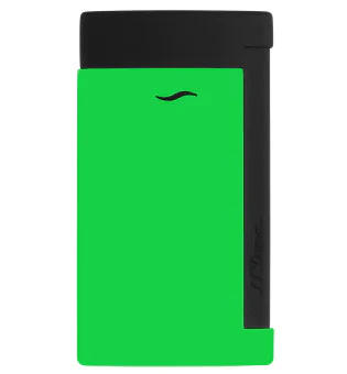 S.T. Dupont slank 7 Lighter Fluo grøn 027772