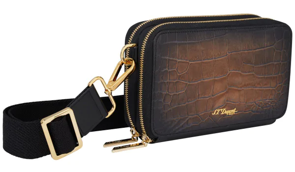 S.T. Dupont Le Grand Atelier Cigar Crossbody Taske Havana 141452