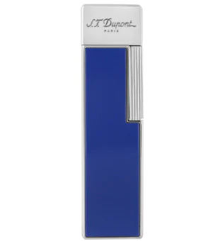 S.T. Dupont Twiggy Lighter blå lak krom 030005