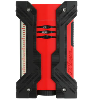 S.T. Dupont Defi XXtreme Lighter sort rød 021601