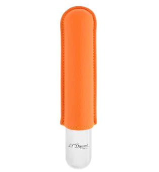S.T. Dupont Cigaretui orange krom 183166