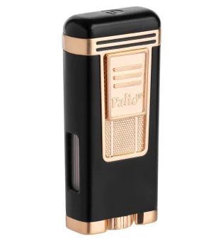 Palio lighter Polaris Jet Sort Rosenguld