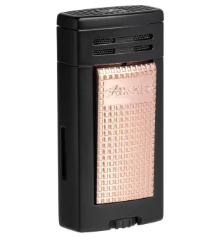 Xikar lighter Ion Double Jet Sort Rosenguld