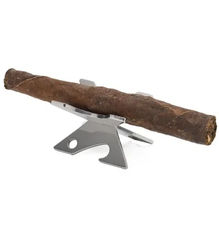 Fox Cigar Holder Senta poleret rustfrit stål 745