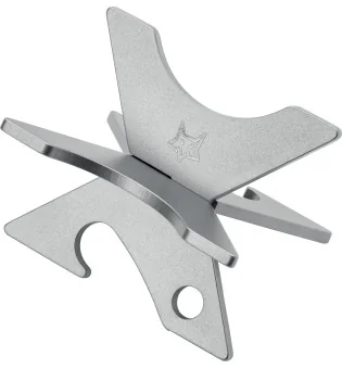 Fox Cigar Holder Senta børstet rustfrit stål 745 S