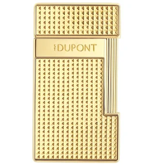 S.T. Dupont slank Lighter Diamanthoved Guld 028119