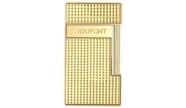S.T. Dupont slank Lighter Diamanthoved Guld 028119