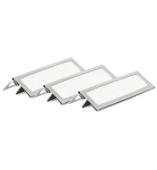 adorini etiketclips Metal sølv pakke med 3