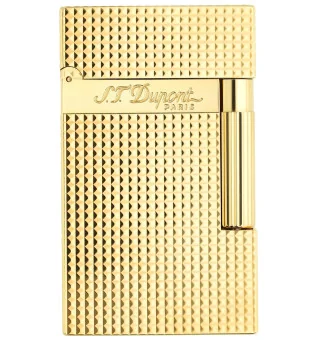 S.T. Dupont Ligne 2 16284 Lighter Fin Diamand-Hoved Guld