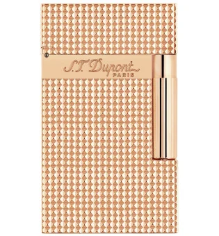 S.T. Dupont Ligne 2 Lighter Diamanthoved guld