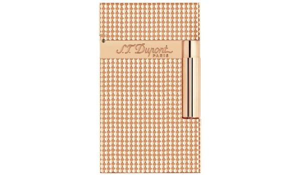 S.T. Dupont Ligne 2 Lighter Diamanthoved guld