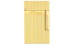 S.T. Dupont Ligne 2 16827 Lighter Vertikalt Rillet Guld foto 101