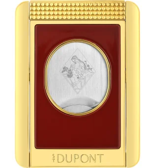 S.T. Dupont Romeo y Julieta cigarklipper og holder rød/hvid 003550