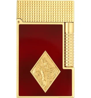 S.T. Dupont Le Grand Lighter Romeo y Julieta gul guld C23050CL
