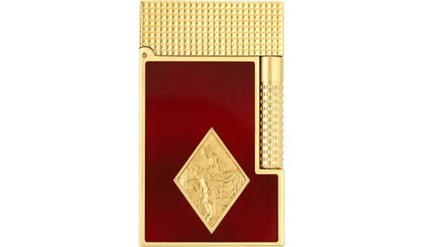 S.T. Dupont Le Grand Lighter Romeo y Julieta gul guld C23050CL
